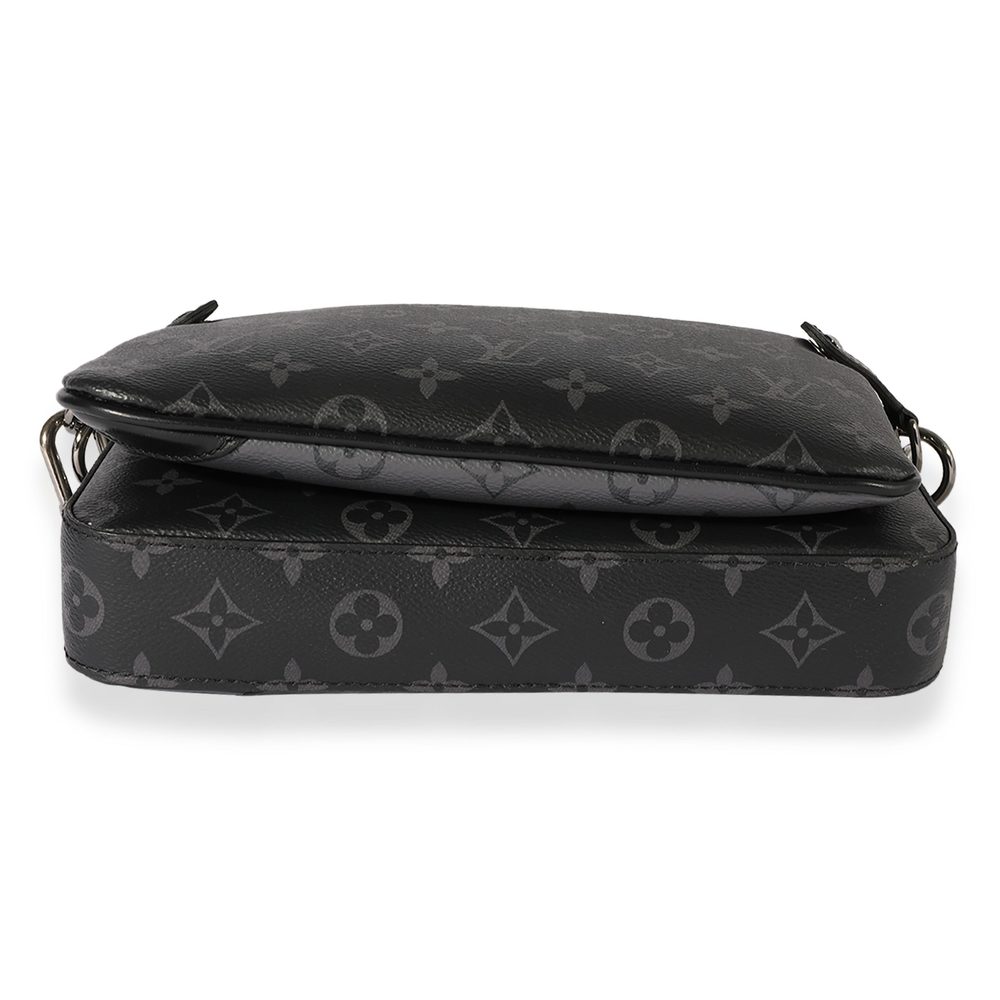 Louis Vuitton Monogram Eclipse Reverse Trio Messe… - image 5